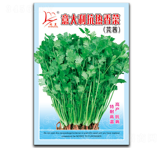 意人利抗熱香菜-香菜種子-閩皇種業(yè)