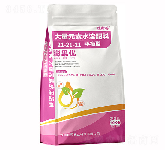 平衡型大量元素水溶肥21-21-21-膨果優(yōu)-瑞天農(nóng)業(yè)