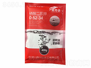 400g磷酸二氫鉀0-52-34-肥力多-川西興達(dá)化工